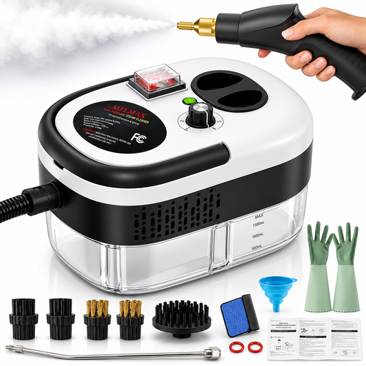 2500W Handheld Steam Cleaner for Home & Car Detailing