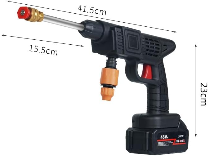 Cordless High Pressure Car Washer Gun