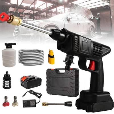 Cordless High Pressure Car Washer Gun