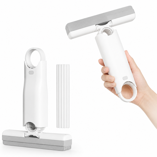 Portable Self-Squeezing Mini Mop