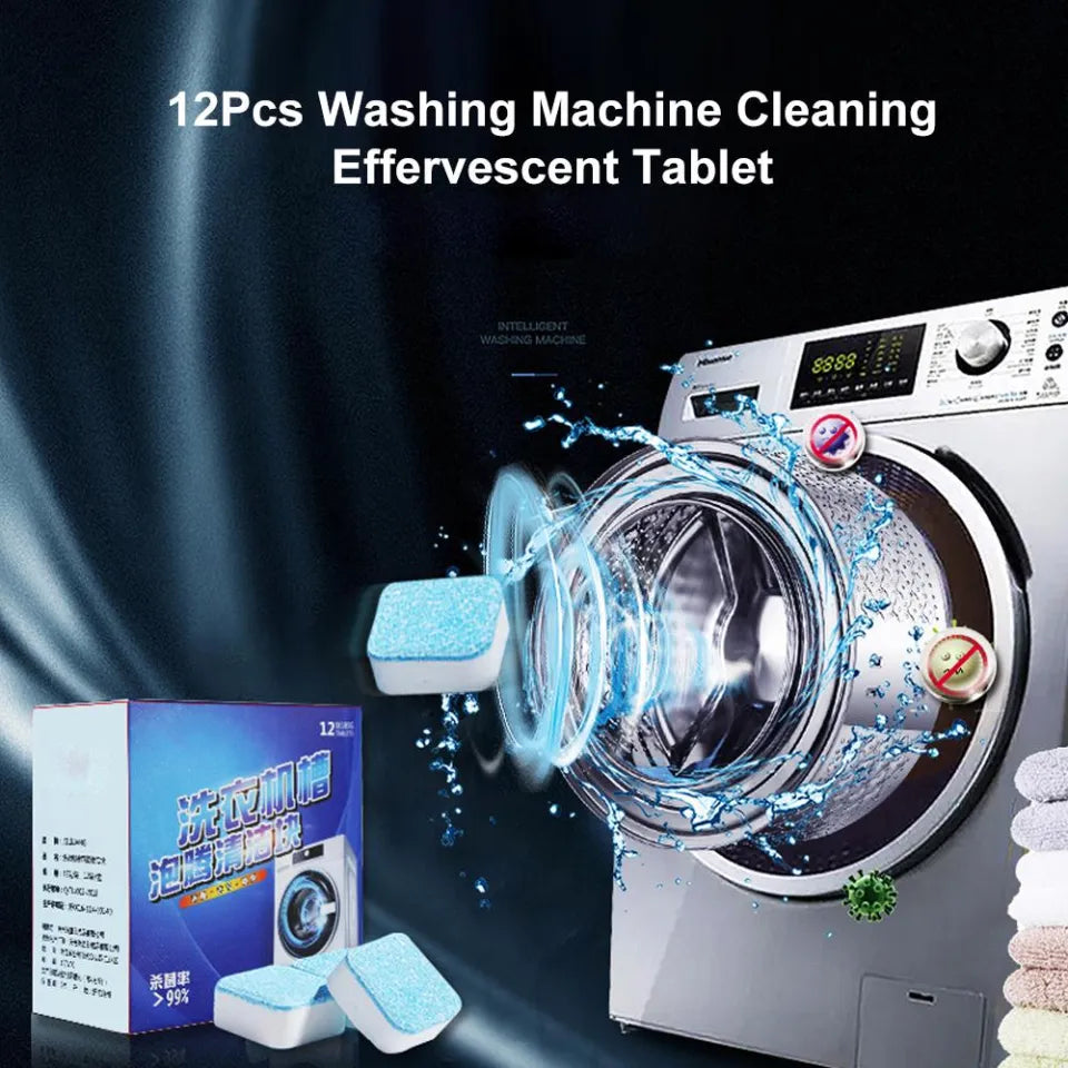 24-Pack Washing Machine Cleaning Tablets